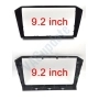 Plastic Screen Frame Trim 9.2" for VW Passat B8 and Arteon - 3G8858069C