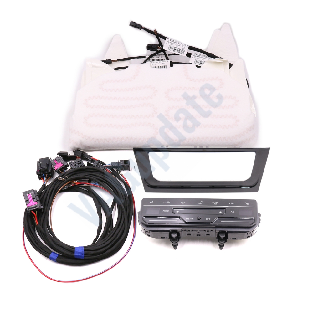 Front Seat Heating Retrofit Kit with Touch Air Conditioner Control for Golf 7 MK7