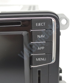 VW PQ Display and Control Panel with Touchscreen Radio, SD Card Reader, CD Drive, Bluetooh, WLAN, AppConnect and Navigation 5C0035682G