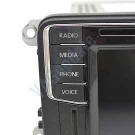 VW PQ Display and Control Panel with Touchscreen Radio, SD Card Reader, CD Drive, Bluetooh, WLAN, AppConnect and Navigation 5C0035682G