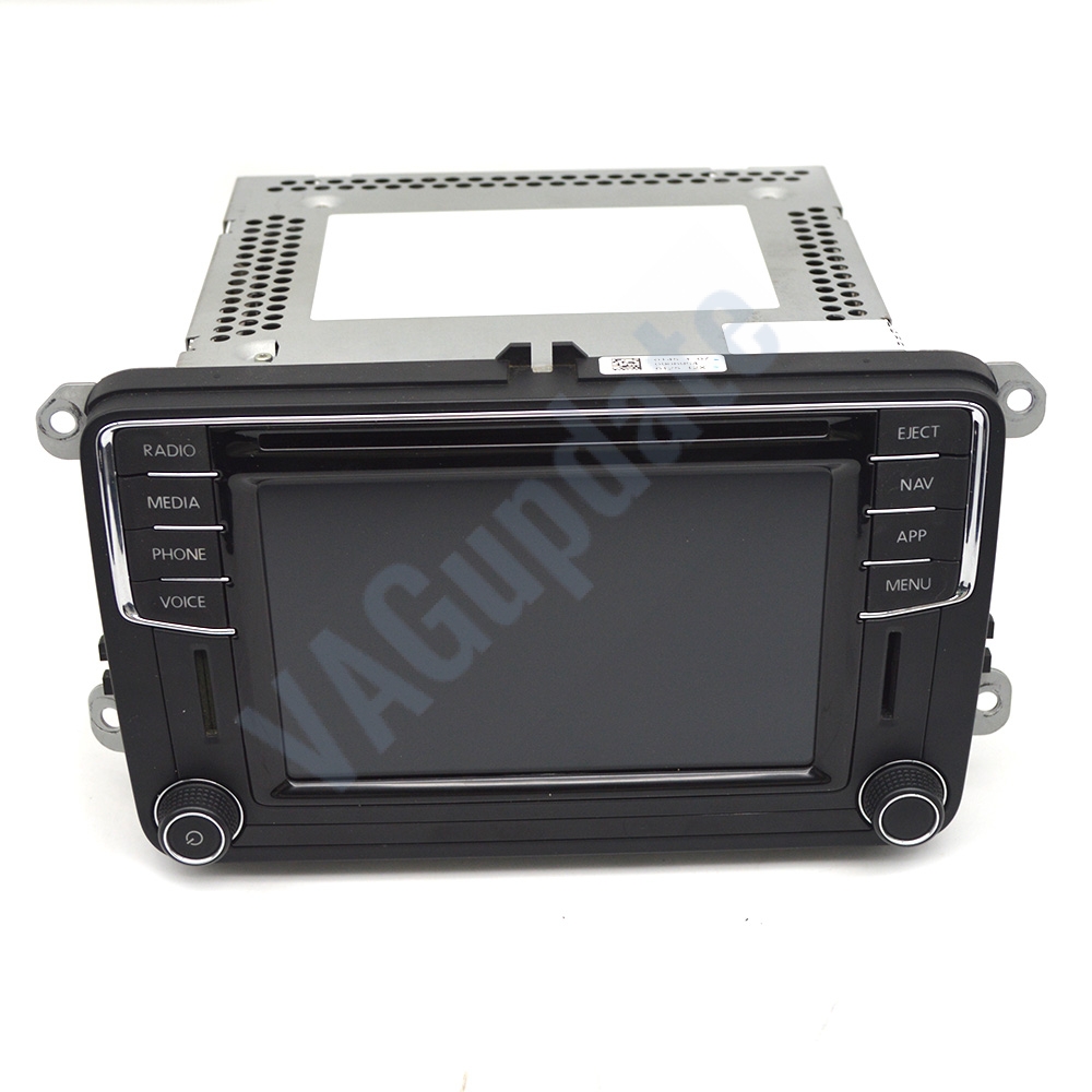 VW PQ Display and Control Panel with Touchscreen Radio, SD Card Reader, CD Drive, Bluetooh, WLAN, AppConnect and Navigation 5C0035682G