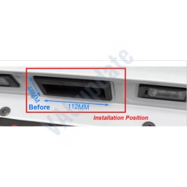 Reversing Camera for VW Touran 5T with Highline Guidance Line and Wiring Harness