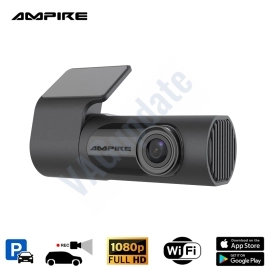 AMPIRE çift araç kamerası, 2K ön kamera ve AHD arka kamera, WiFi ve GPS
