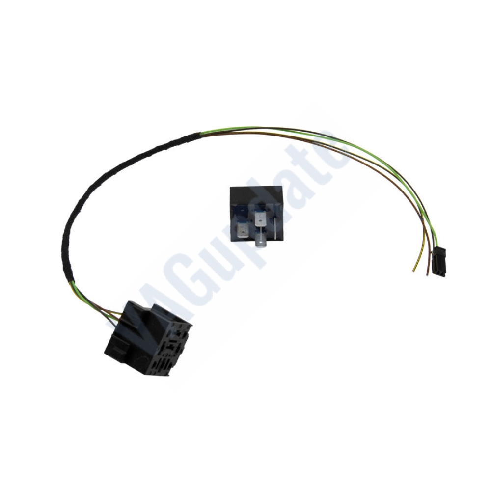 Auxiliary heating blower control retrofit for VW