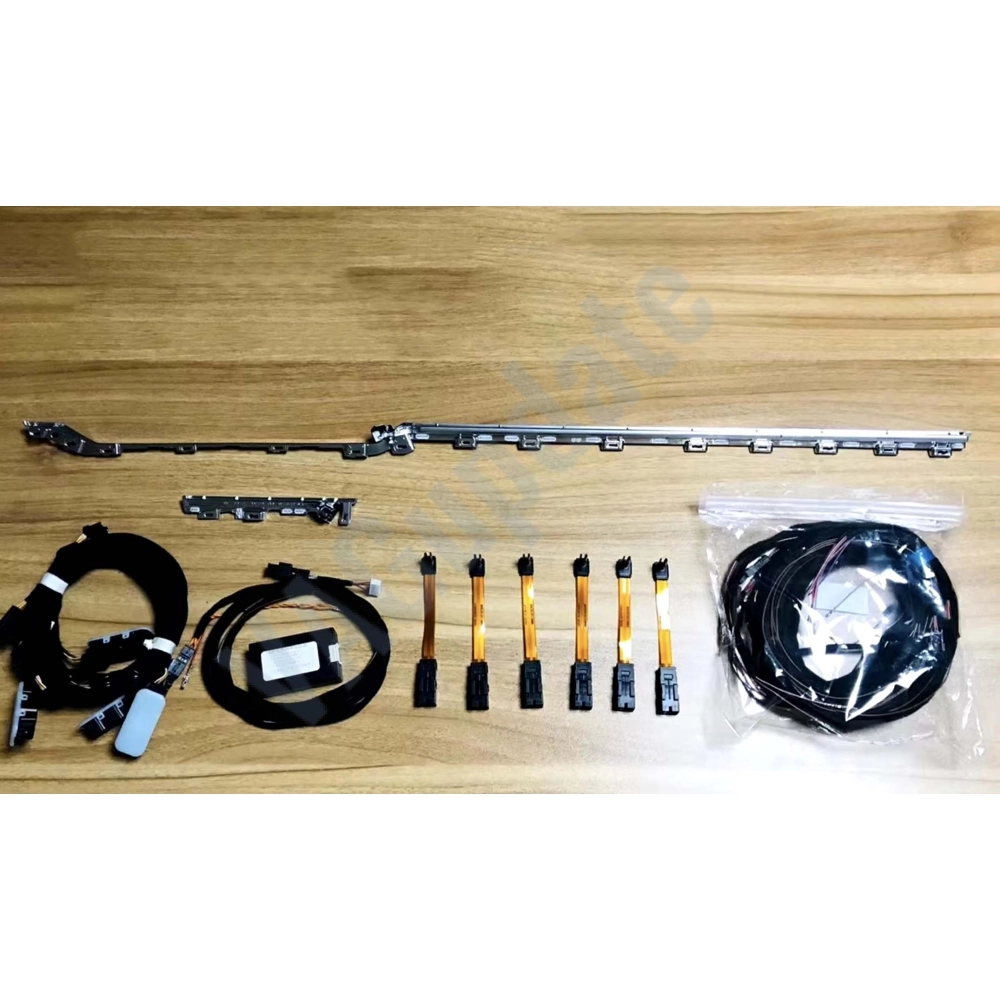 Ambient Light Bar and Footwell Light Multiple Color with Wiring Harness for VW Passat b8