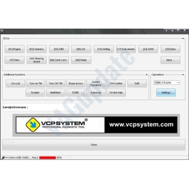 VAG CAN PRO Installation Softw..