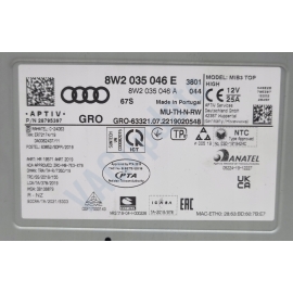 Audi Navigation Multimedia Control Unit MIB3 A4 A5 8W Facelift 8W2035046E