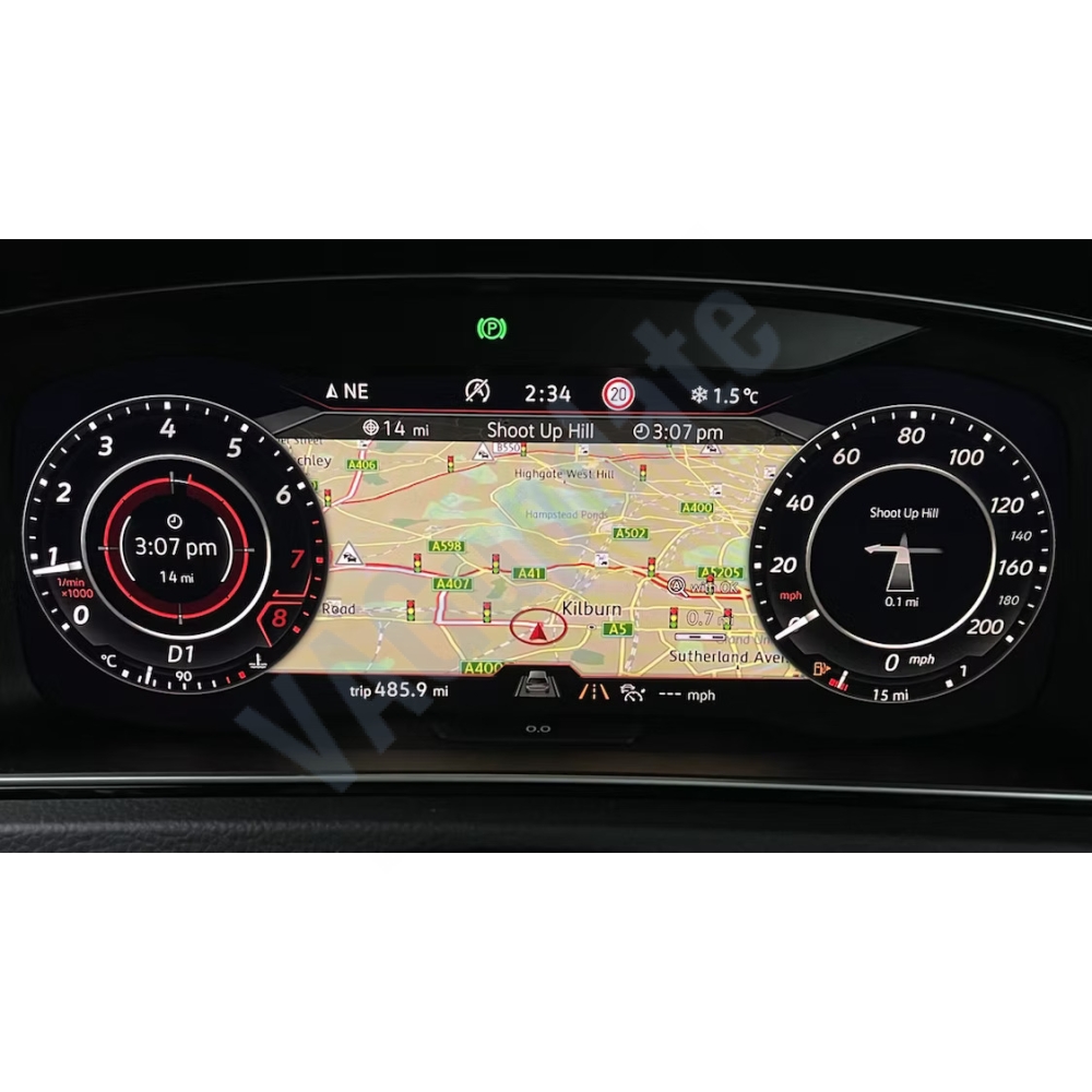 Speedcam Data for MIB2 and MIB2.5 High Devices