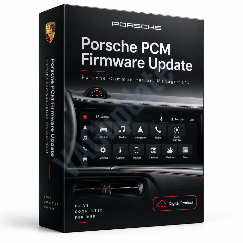 Porche PCM Firmware Update