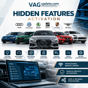 Hidden Features Activation – Audi, VW, Skoda, SEAT, Porsche & Bentley