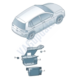 VW T-ROC Lane Change-Blind Spot Assist Retrofit Upgrade Kit